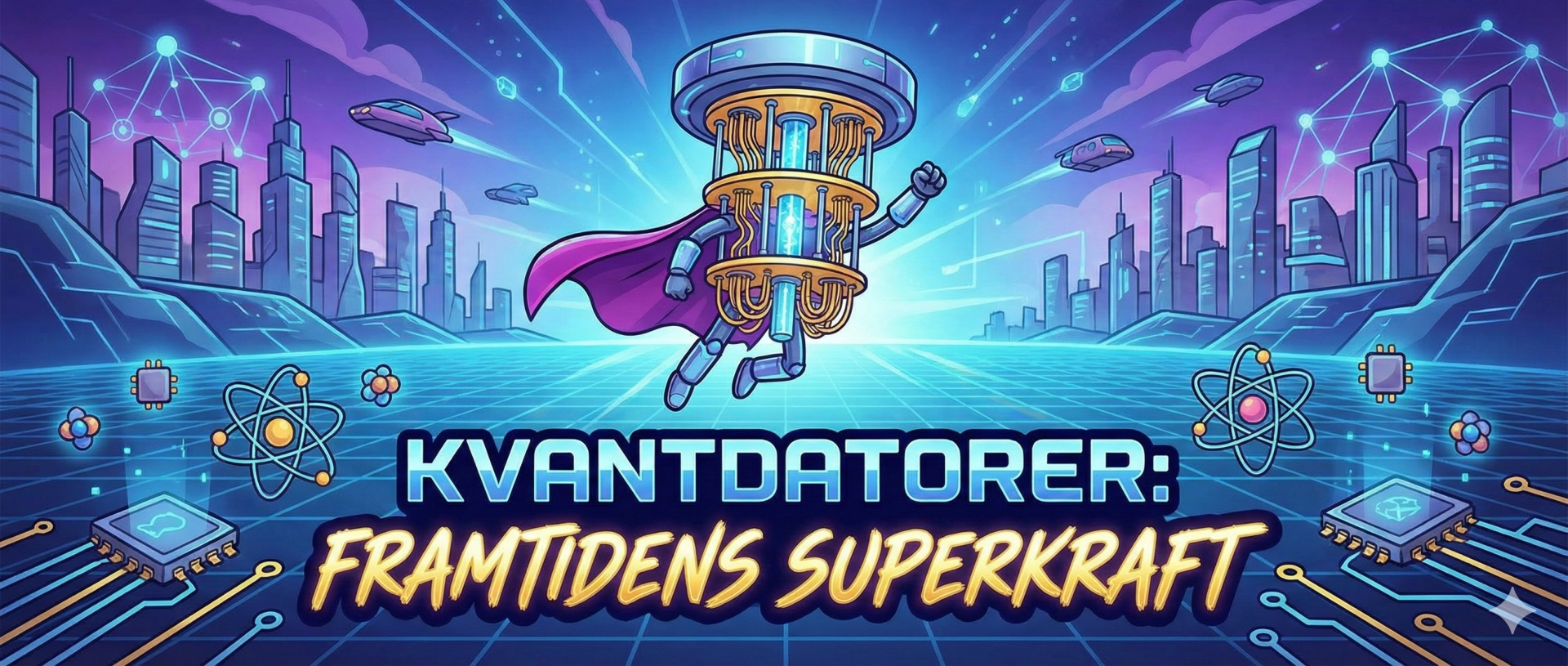 Banner för Kvantdatorer: Framtidens superkraft?
