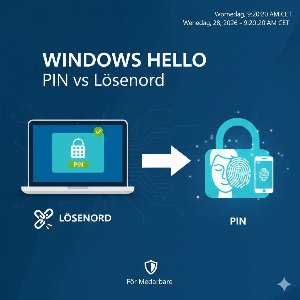 Thumbnail för Windows Hello: PIN vs Lösenord